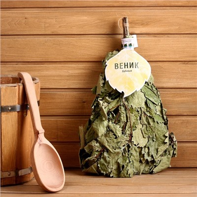 Веник для бани, дубовый