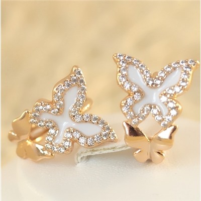 Серьги позолота  H01-14730р