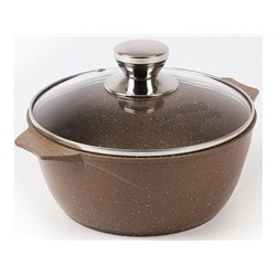 Кастрюля 1л АП Гранит brown арт. 41806
