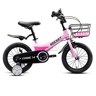 Велосипед 14" Rocket Cosmic, цвет розовый