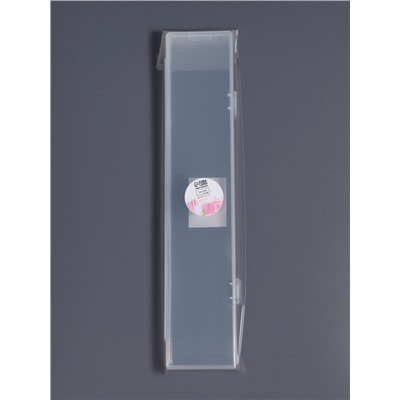 Органайзер для хранения мелочей, с подвесом, 26.7×5.5×1.8 см, прозрачный