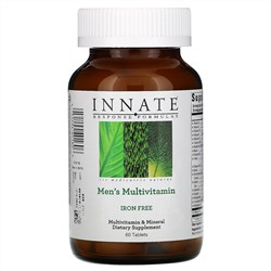 Innate Response Formulas, мультивитамины для мужчин, без железа, 60 таблеток