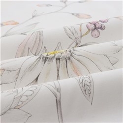 Пододеяльник 1.5-спальный SL Home Floral cover, 150×220 см, сатин