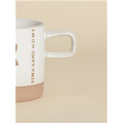 Кружка SL Home «Бабочка», 520 мл, 13.5×9.6×9.8 см, керамика, белая