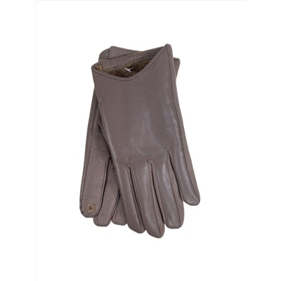 Укороченные женские перчатки, цвет коричневый