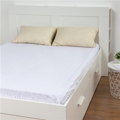 Наматрасник на резинке водонепроницаемый «Экономь и Я», 160×200 +20 см, мулетон