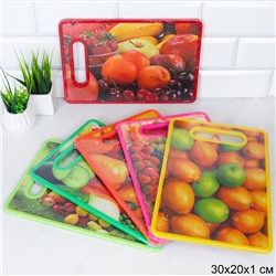 Доска разделочная 30x20х1 см / GB-3-2 /уп 48/ 300 гр