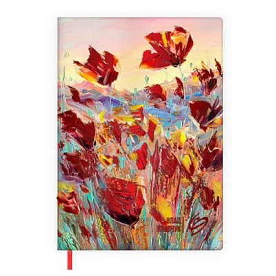 Ежедневник недатированный А6+ 240 стр. 70699 "МАКИ. #ВЛАД КРАВЧУК" Феникс