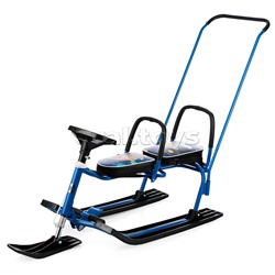 Игрушка Снегокат детский 505 "TWINS BABY PUSH" для двоих (Галактика)
