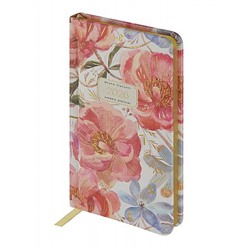 Еженедельник 2026 г. А6 128 стр. "FLORA.Цветочная феерия" кожзам 3-809/05 Bruno Visconti