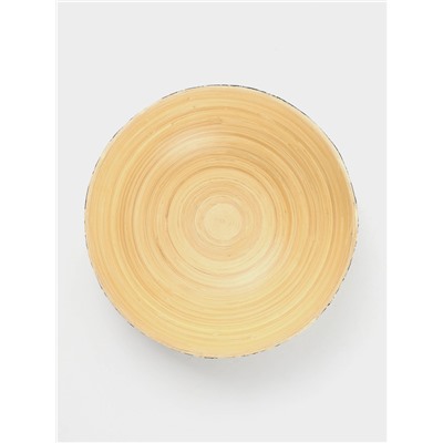 Миска, 25×25×8 см (± 1 см), бамбук