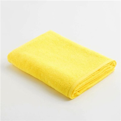 Полотенце в сумке Этель Best Friends, 70×130 см, цвет жёлтый, 100% хлопок