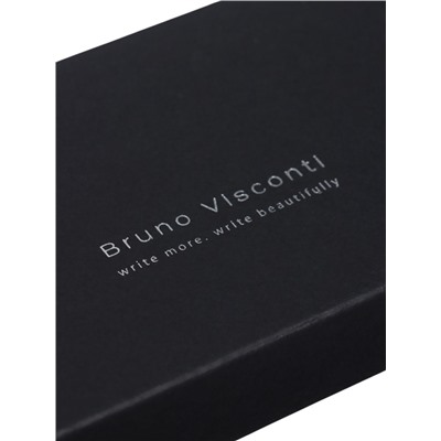Ручка шариковая, автоматическая BrunoVisconti. BOSTON", 0.7 мм, синий, в металическом футляре