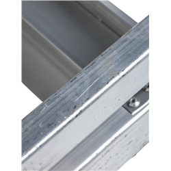 УЦЕНКА Стремянка ТУНДРА, алюминиевая, 9 ступеней, 1880 мм