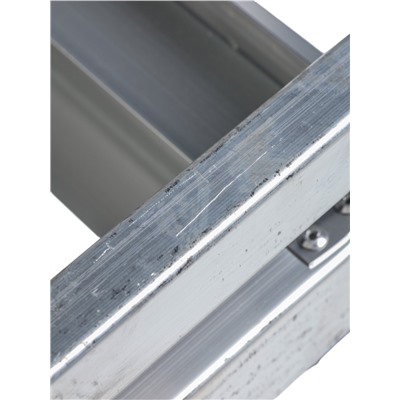 УЦЕНКА Стремянка ТУНДРА, алюминиевая, 9 ступеней, 1880 мм