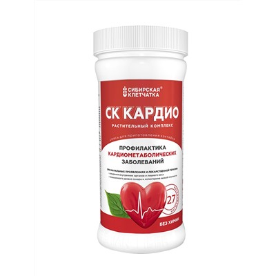 Клетчатка. Коктейль "СК Кардио", 400 г / Сибирская клетчатка