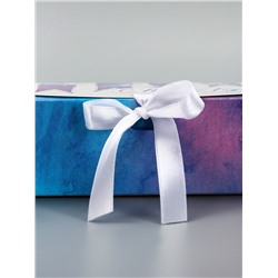 Коробка подарочная новогодняя, складная «Новогодние олени», 16×11.5×5 см