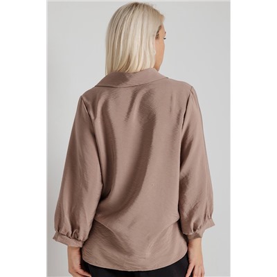 Блузка женская  4374/10/Светло-коричневый
