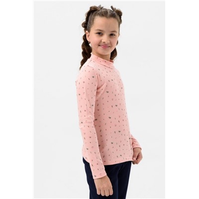 Водолазка Пастель со стойкой дл. рукав детская (Розовый)