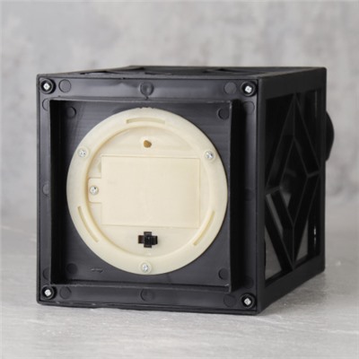 Светильник фонарь настольный Новогодний 26 см черный / W672-21 /уп 30/от батареек