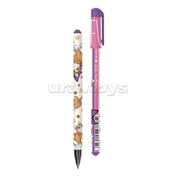 Ручка "HappyWrite. FunColor.Корги" шариковая 0.5 мм, синяя