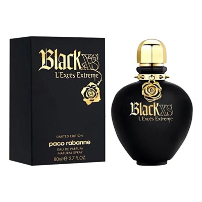 PACO RABANNE XS BLACK L'EXCES EXTREME edp (w) 80ml