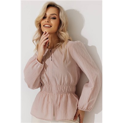 Блузка  4396/02/Пудровый