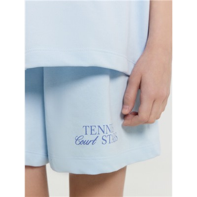 КОМПЛЕКТ ДЛЯ ДЕВОЧЕК (БЛУЗА, ШОРТЫ) 197728