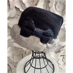 Мишель замша мех.норка Шапка женская (56-58)