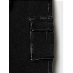 Брюки текстильные джинсовые для мальчиков