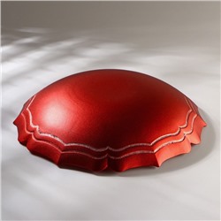 УЦЕНКА Блюдо сервировочное 30 см «Элис», цвет алый