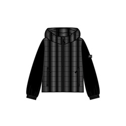 Куртка текстильная с полиуретановым покрытием для девочек