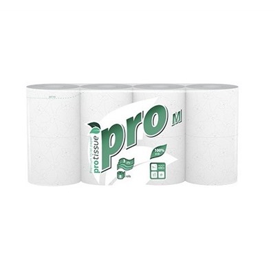 Туалетная бумага Protissue 3 слоя, 21м, 8 рулонов