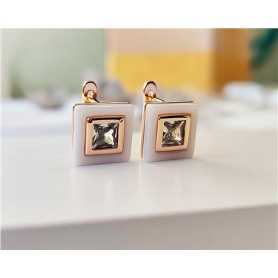 Серьги с керамикой