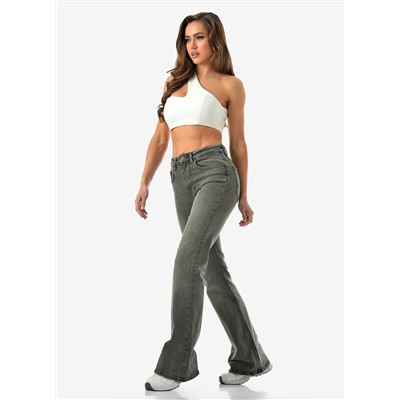 Женские джинсы клёш CRACPOT