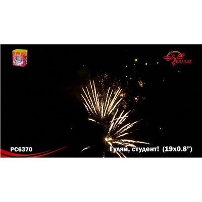 Фейерверк РС6371 Гуляй, студент! (0,8" х 19)