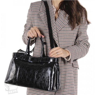 Сумка женская кожаная 3061NN black Natale Navetta
