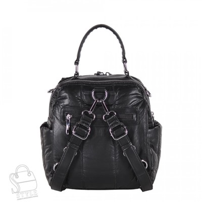 Рюкзак женский 69013-24 black  Velina Fabbiano - Safenta