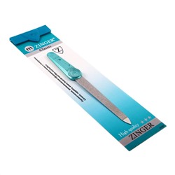 Zinger Пилка для ногтей металлическая с алмазным напылением / Classic FB-40(7*) mauve emb. logo №3, в ассортименте 2326