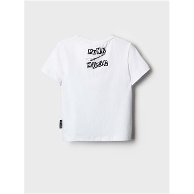 Фуфайка трикотажная для девочек (футболка)