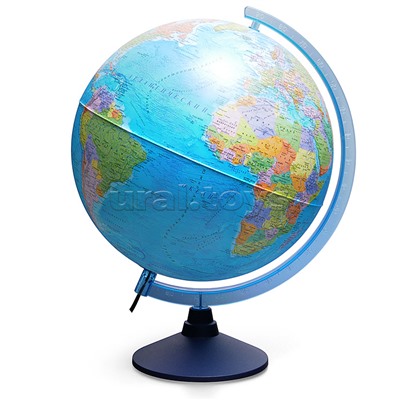 Интерактивный глобус Земли политический 320мм с подсветкой