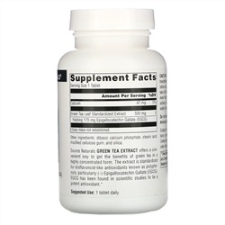 Source Naturals, Экстракт зелёного чая, 500 мг, 120 таблеток