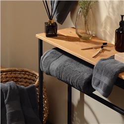 Полотенце махровое SL HOME: Classic «Гри Сандре», 90×150 см, хлопок 100%, серое