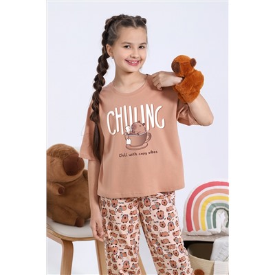 Пижама для девочки Капи-1