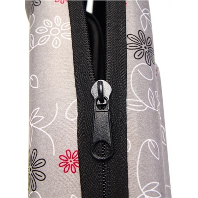 Складная сумка - переноска большая, 42.5×37.5×29.5 см, материал EVA, серая