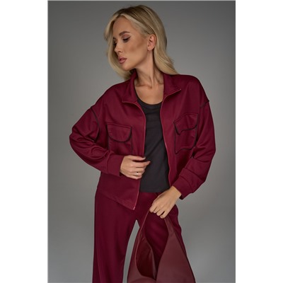 Костюм Лакоста (бордовый)