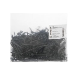 Саморез 3.5×41 мм ТУНДРА PREMIUM, потай, крупная резьба, шлиц PH, фосфатированный, 1 кг