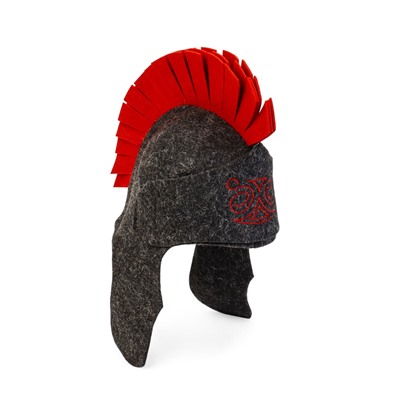 Шапка для бани и сауны «Гладиатор», полиэфир 70%, шерсть 30%