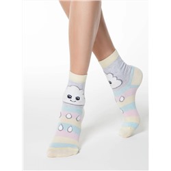Conte elegant Носки HAPPY с пушистым рисунком "Тучка"