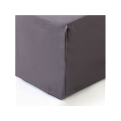 Простыня на резинке 1.5-спальная «Этель» Carbon, 140×200+30 см, перкаль